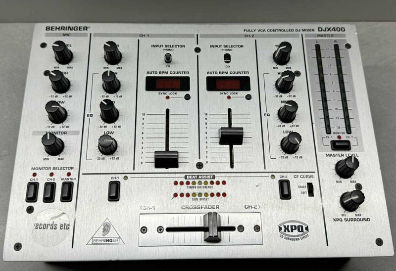 Behringer DJX400 DJ Mixer (2 Channels) Carousel 4