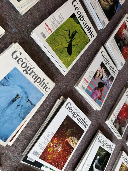 New Zealand Geographic Magazine Collection Carousel 2
