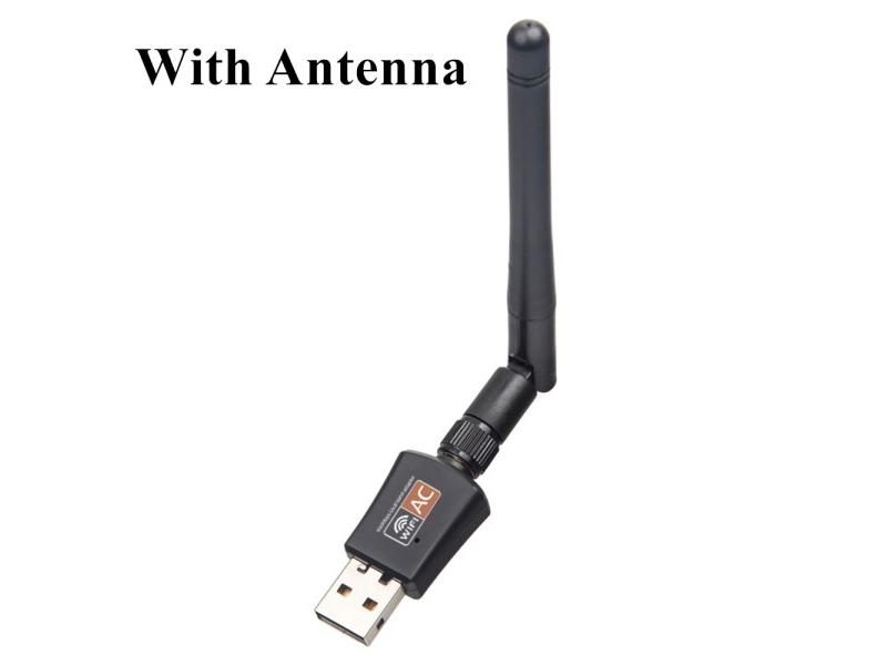 Dual Band USB Wifi 600Mbps Adapter AC600 2.4GHz 5GHz WiFi Antenna PC Network Carousel 1