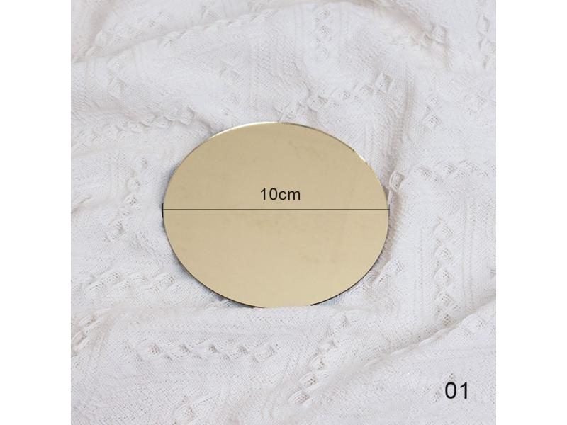 Acrylic Mirror Background Photo Studio Props For Cosmetic Jewelry Shooting Carousel 1