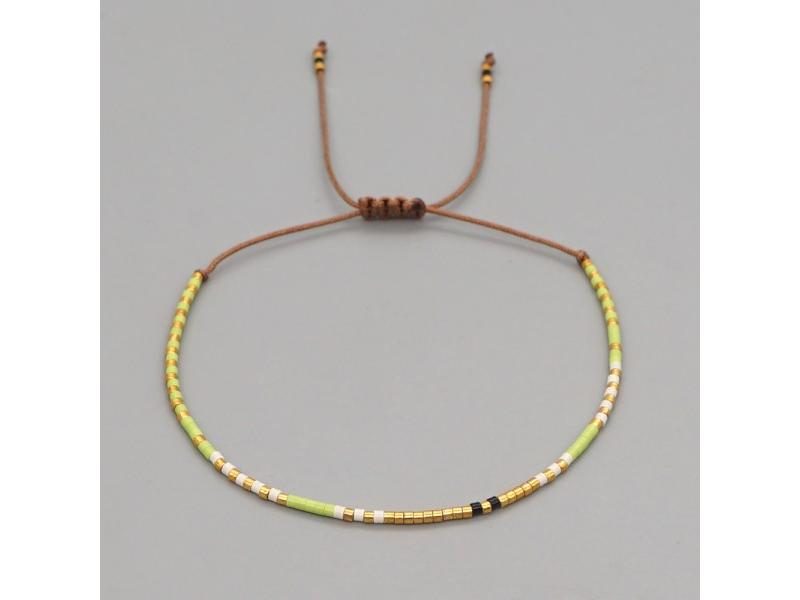 Go2Boho Miyuki Beaded Simple Thin Bohemian Bracelet For Women Carousel 1