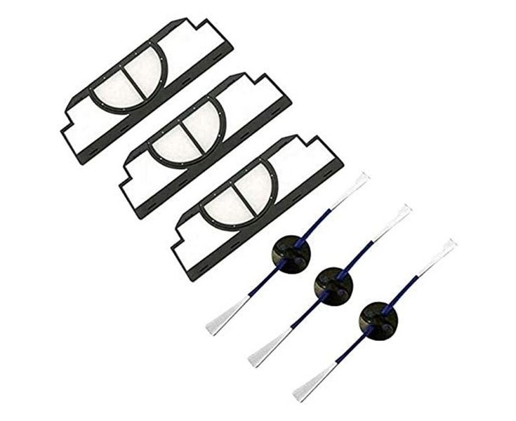 6Pcs Accessories for Irobot Roomba 400 Vacuum Cleaner, Kit Includes Side Brus Carousel 1