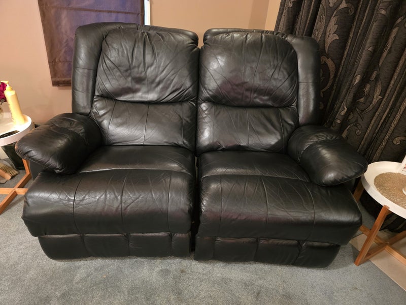 Full Genuine Full Leather Lounge Set 3-2-163616032169089112