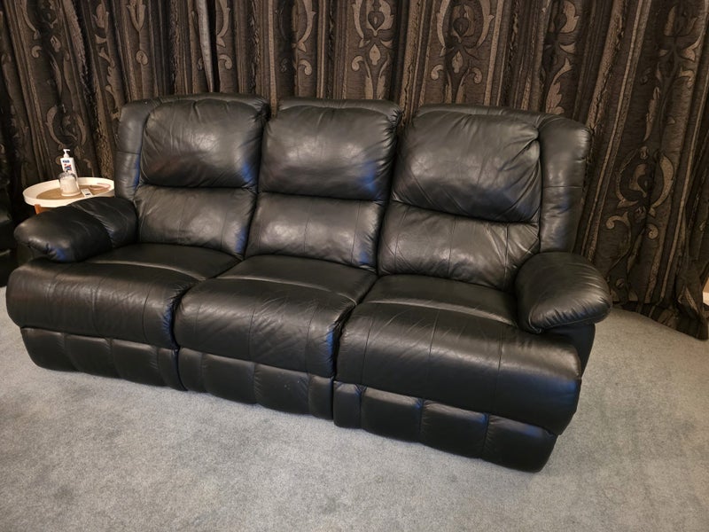 Full Genuine Full Leather Lounge Set 3-2-163616032169089111