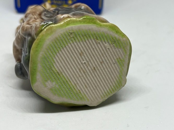 Vintage Wade England Mary Had A Little Lamb Nursery Rhyme Figurine Carousel 7