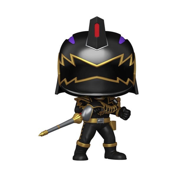 Funko Pop! Power Rangers: Dino Fury - Black Dino Ranger Vinyl Figure Carousel 1