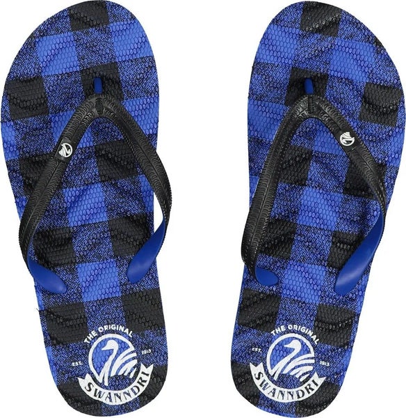 HOT DEAL - Swanndri Jandals Blue/Black Size 9/10 Carousel 1