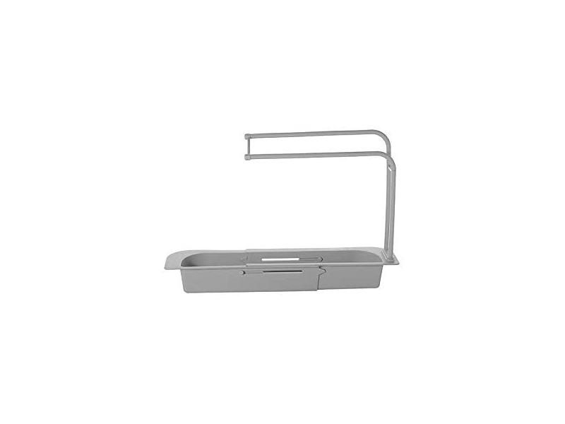 Kitchen Sink Strainer Drain Retractable Rack Storage Basket Carousel 1