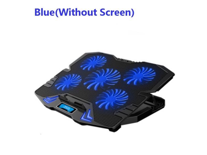 12-15.6inch Gaming Laptop Cooler Five Fan Led Two USB Port Notebook Stand Carousel 1