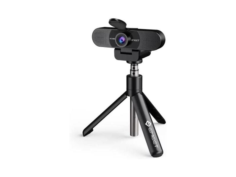 1080P HD USB Webcam EMEET Mini With Microphones For PC/Laptop Video Meeting Carousel 1