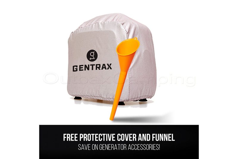 1200W Portable GenTrax Inverter Generator Pure Sine Wave - Blue Carousel 10