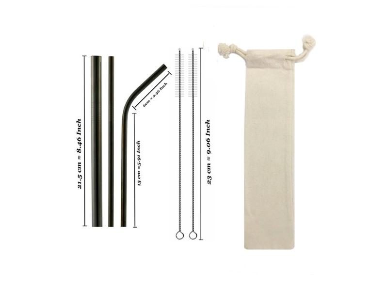 Stainless Steel Straws Carousel 1