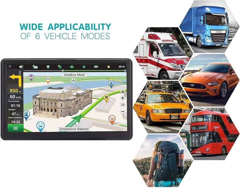 PTN New 7" Car GPS Navigation NZ/AU Map Sale Sale Sale Carousel 7
