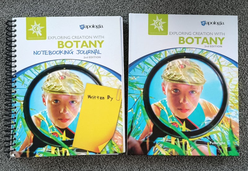 Exploring Creation with Botany text+journal. Apologia, Fulbright,Charlotte Mason Carousel 1