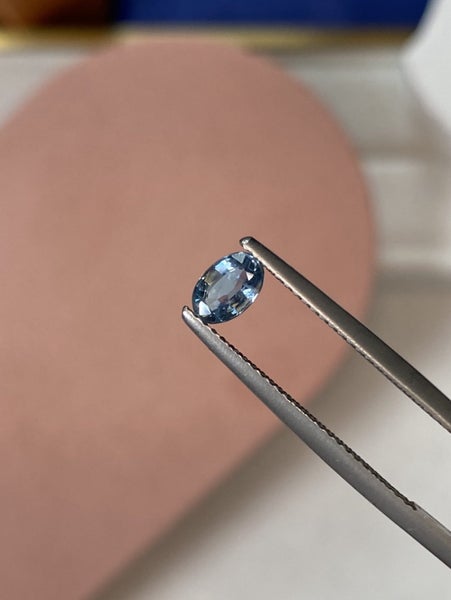 $1 RES ~ $1790 Buy Now * 0.59ct Blue Sapphire Carousel 1