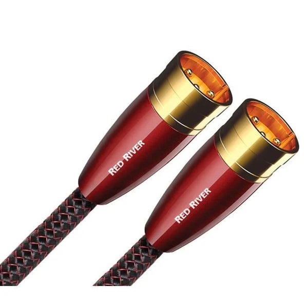 AUDIOQUEST Red River XLR to XLR Pair Carousel 1