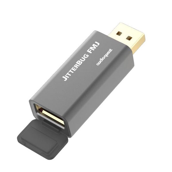 AUDIOQUEST JitterBug FMJ ( full metal jacket ) USB Data and Power Noise Filter Carousel 1