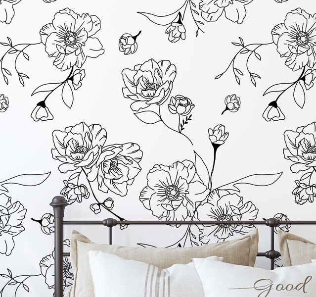 S4sassy Self-Stick Decorative paper, Bloom Pattern Paper For Festival decoration Carousel 1