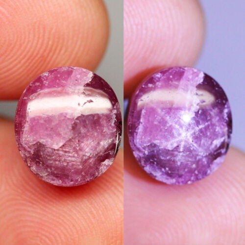 18.55Ct. Unheated Ruby Star 6 Rays Purplish Red Cabochon Natural Winza,Tanzania. Carousel 1
