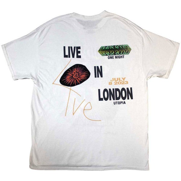 Travis Scott Summer Run 2023 London T Shirt Carousel 2