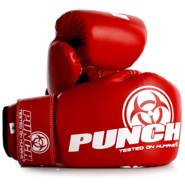 PUNCH Boxing Gloves [Urban]-MINI JUNIOR 4oz/RED Carousel 2
