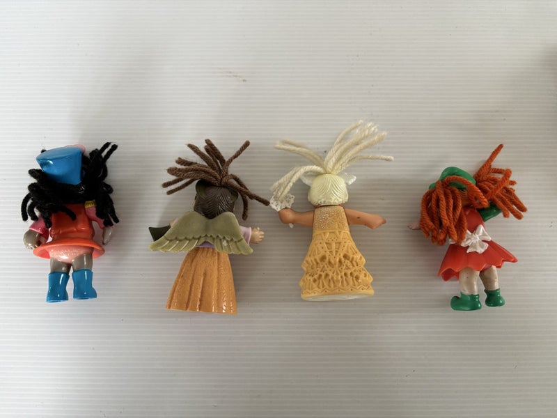 Cabbage Patch Kids Figurines 1992 & 1994 – Mattel Yarn Wool Hair Collection (8) Carousel 12