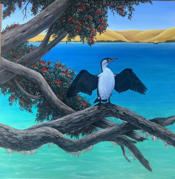 Pohutukawa Perch by Diane Carousel 1