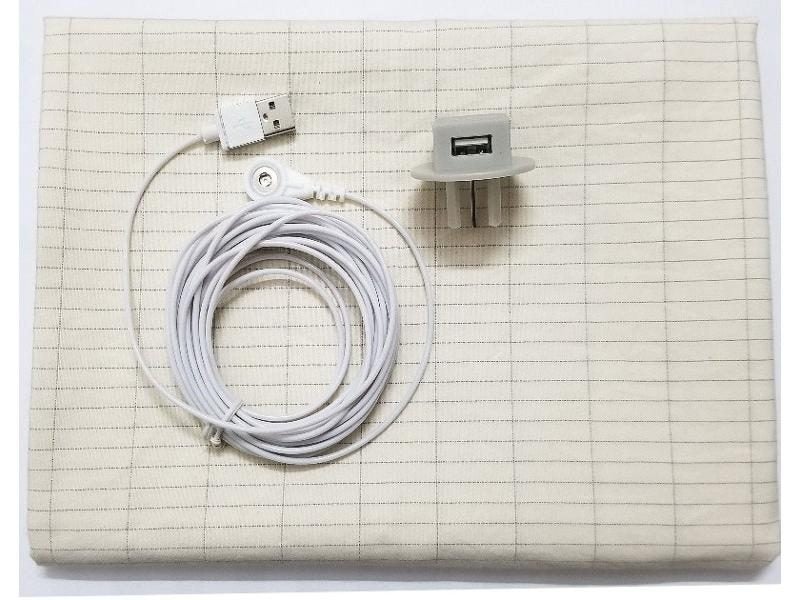 Antibacterial Silver Fitted Sheet Beige Color King/queen/full No Pillow Case Carousel 1