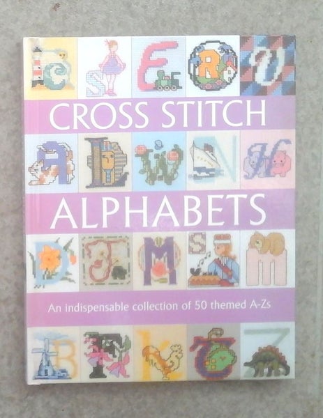 CROSS STITCH ALPHABETS - HARDBACK BOOK Carousel 1