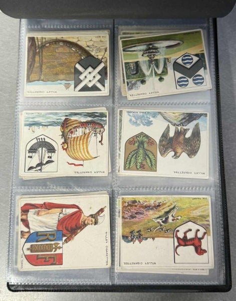 Old Cigarette Cards Bulk Mixed Lot In Album Carousel 9