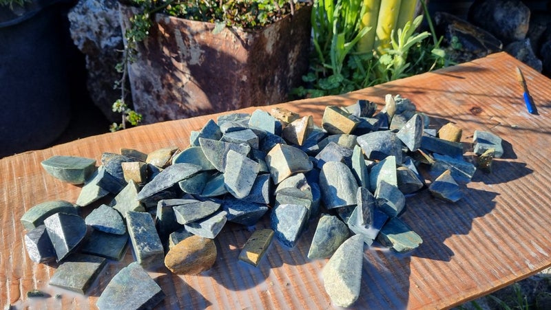 Greenstone off cuts Carousel 2