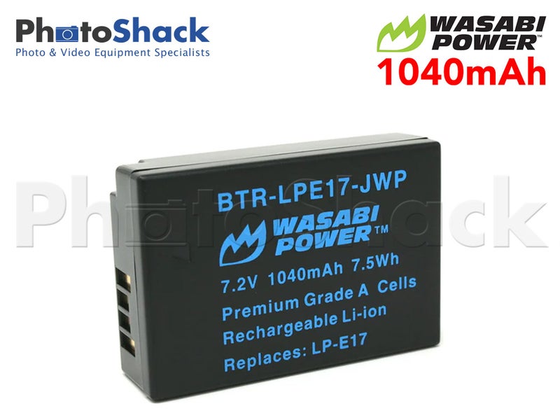 LP-E17 Battery for Canon - Wasabi Power Carousel 1