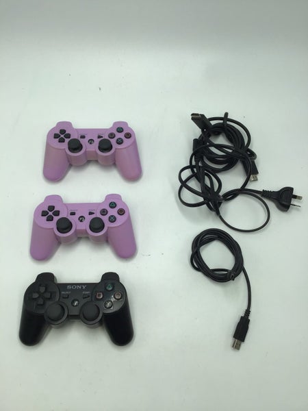 * 320GB Slim PS3 Console w/ 3 Controllers & Cables * Carousel 4
