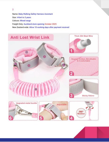 3 in 1 Kids Safety Harness Carousel 2
