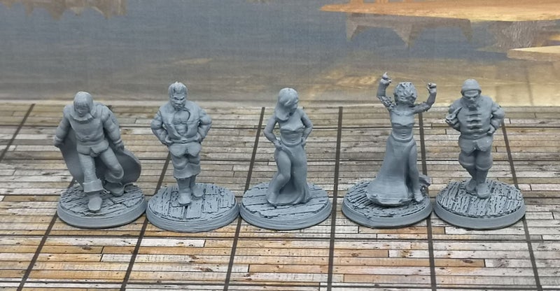 Townsfolke Miniatures Set #11 Tavern Dancers Dungeons and Dragons dice4dungeons Carousel 1