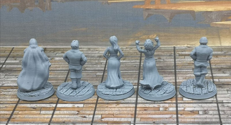 Townsfolke Miniatures Set #11 Tavern Dancers Dungeons and Dragons dice4dungeons Carousel 2