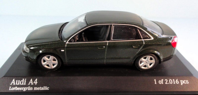 Audi A4 Green Metallic ~ Minichamps 1/43 Carousel 2
