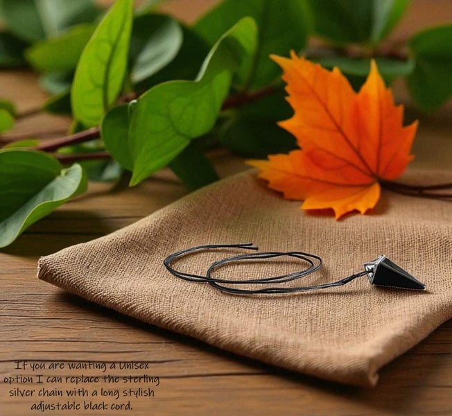 BLACK TOURMALINE PENDANT | Protection | Clears Negativity | Positive Energy Carousel 4