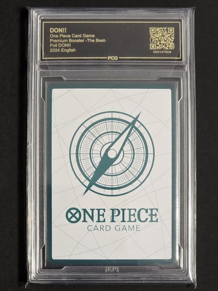 One Piece Premium Booster-The Best- Don!! (Zoro) Gold - PCG Pristine 10 Carousel 3