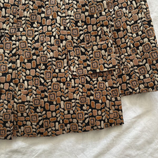 Vintage Christian Dior Pret-a-Porter By El-Jay Brocade Coat NZ Made63617620295426111