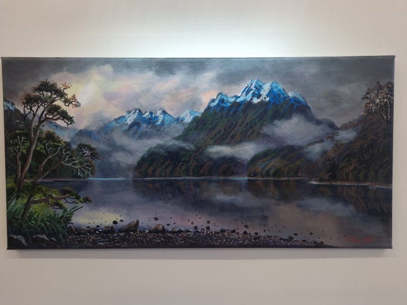 Fiordland After The Storm - Caley Hall Fine Art Original Painting Carousel 1