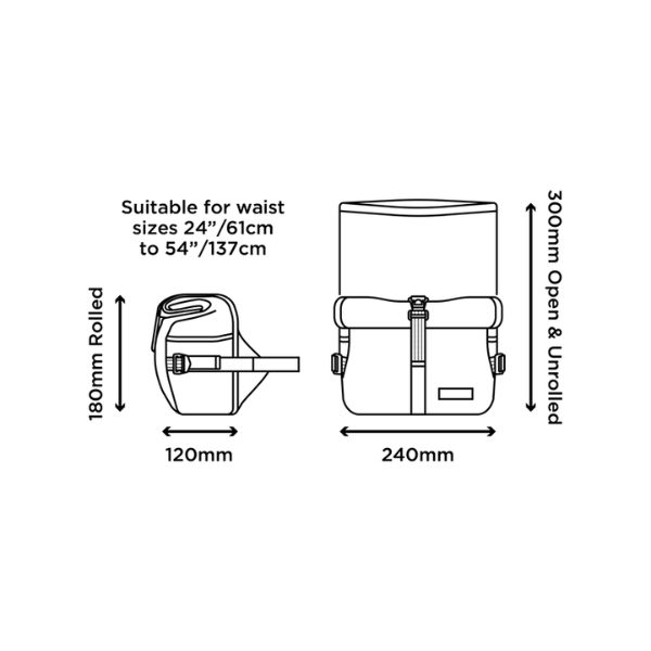 Restrap Utility Hip Pack - White Carousel 7