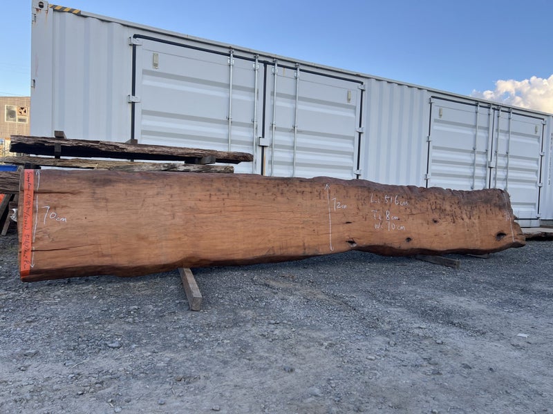 5.16m Solid Ancient Swamp Kauri Slab – Bartop, Hall or Reception Table64216207246338110