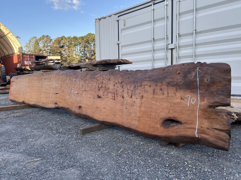 5.16m Solid Ancient Swamp Kauri Slab – Bartop, Hall or Reception Table64216207246338111