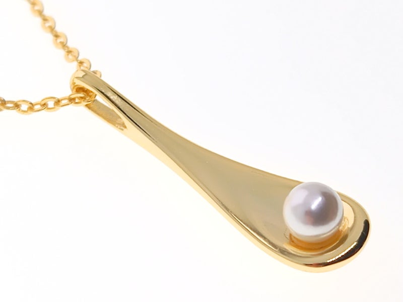 925 Sterling Silver Gold Plated Pearl Pendant Necklace | 51-61cm| Gift Boxed63617768336258111