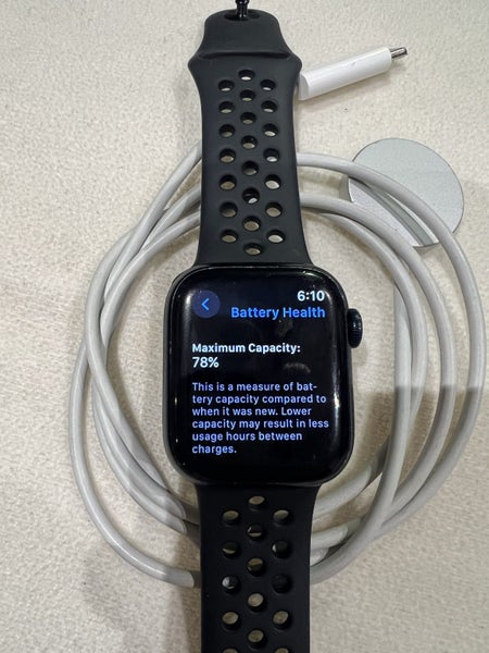 Apple Watch Series 7 Nike edition GPS 41mm Carousel 6