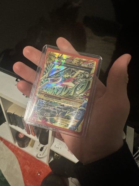 2015 Pokemon XY Ancient Origins M Mega Rayquaza EX 98/98 Full Art Holo Rare Carousel 12