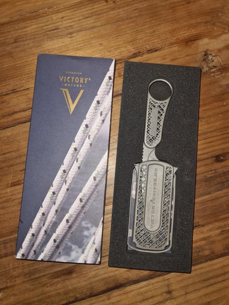Titanium Victory knife - XTB Sailor's blade - limited edition (never used) Carousel 2
