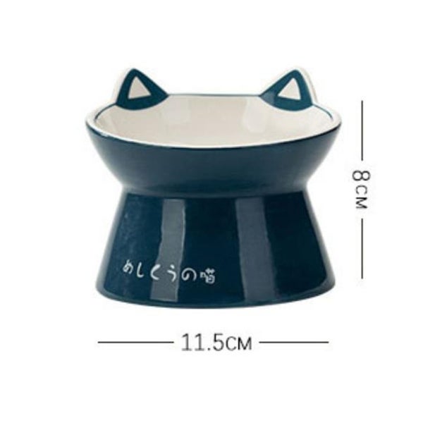 Ceramic Cat Bowl Cat Food Bowl Multi-Purpose Feeding Bowl Cat Water Bowl Pet Fee Carousel 2
