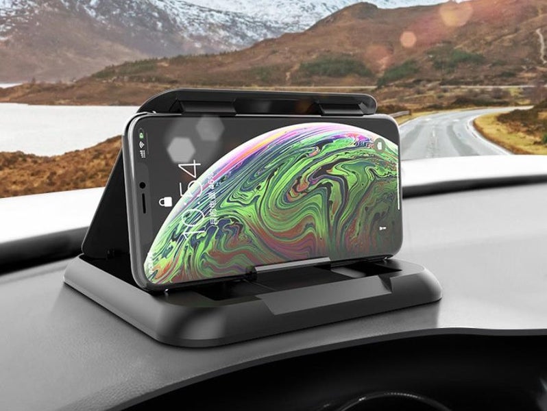 Dashboard Cell Phone Holder for Car, Car Phone Stand Rack Support, Silicone Car Carousel 1